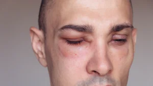 Swelling after a hair transplant