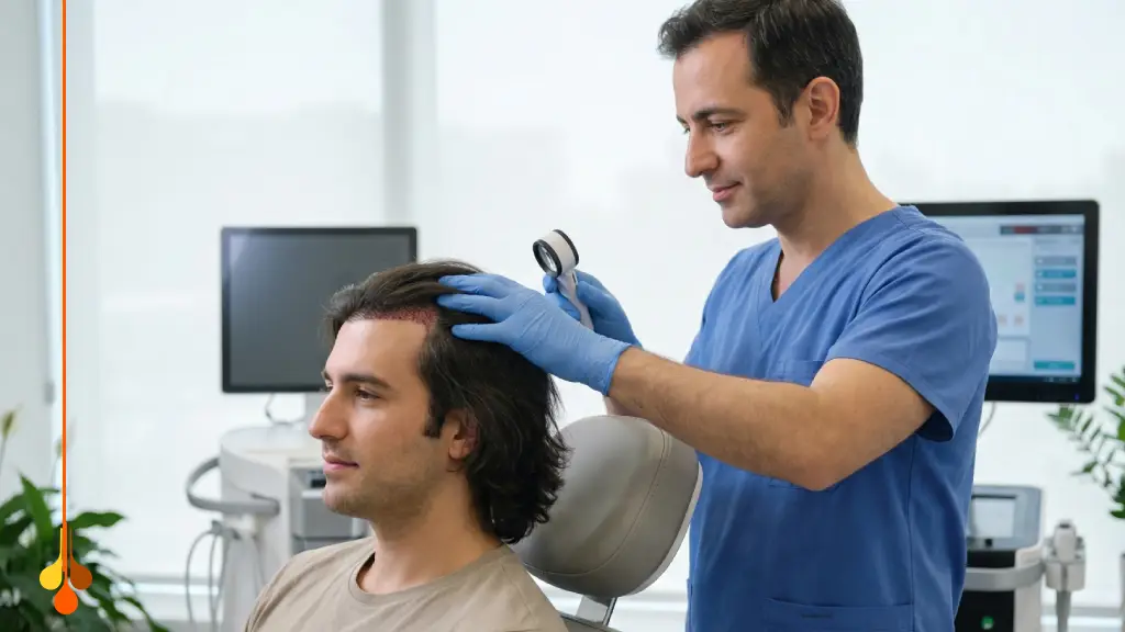 زراعة الشعر بدون حلاقة