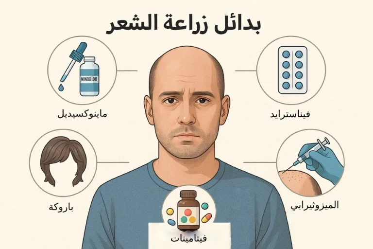 بدائل زراعة الشعر