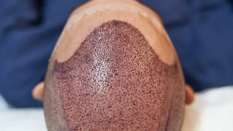 inflammation after hair transplant