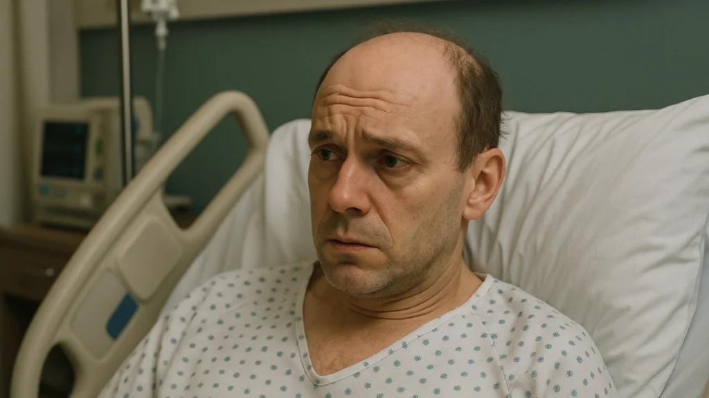 تساقط الشعر بعد الجراحة