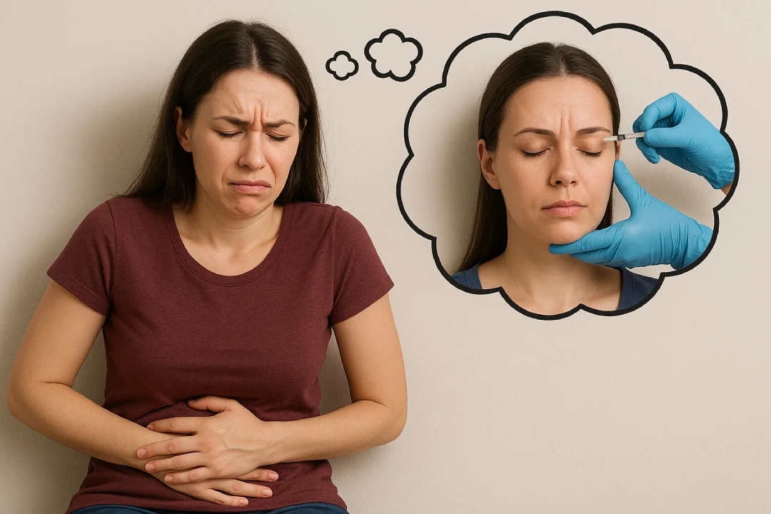 البوتوكس في أيام الدورة الشهرية