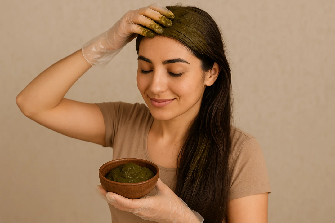 الحنة لتطيول الشعر