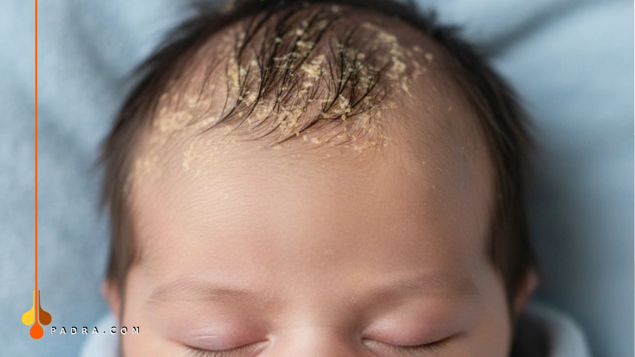 طاقية المهد في الأطفال