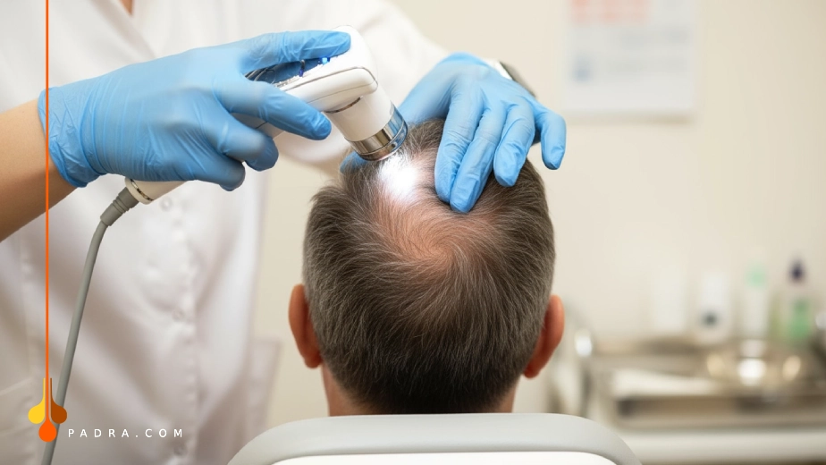 الفحص بالترايكوسكوبي (Trichoscopy)