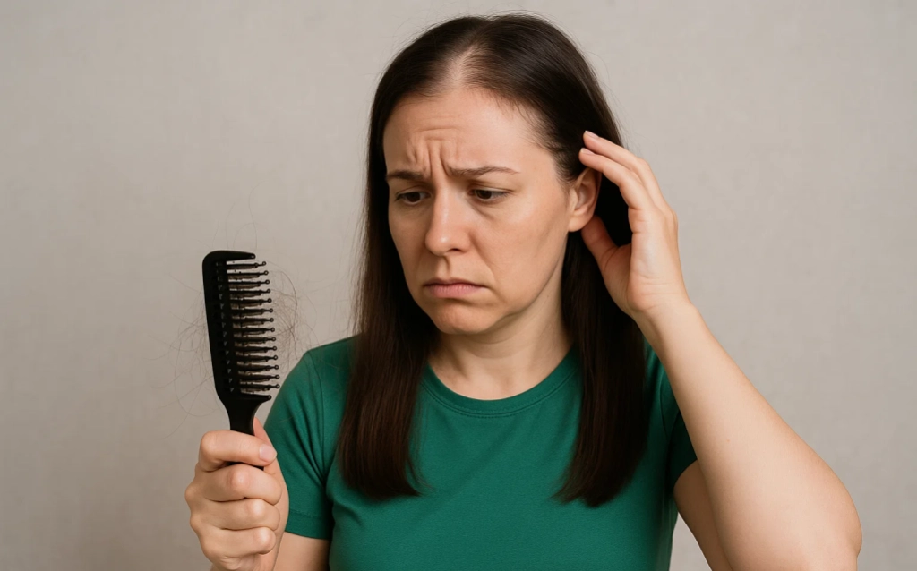 تساقط الشعر الهورموني