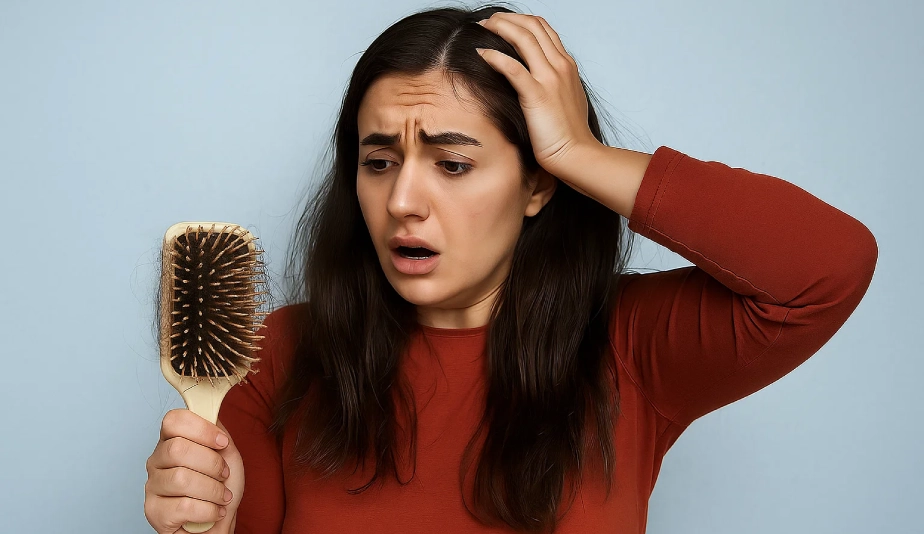 اثر التوتر على تساقط الشعر