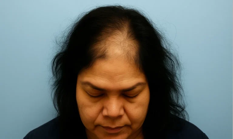 الصلع الوراثي عند النساء