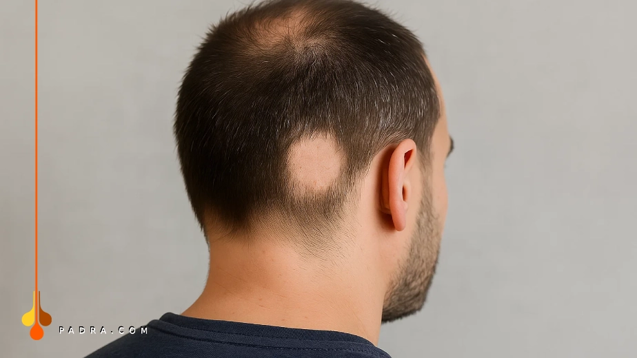 الثعلبة البقعية بسبب التوتر