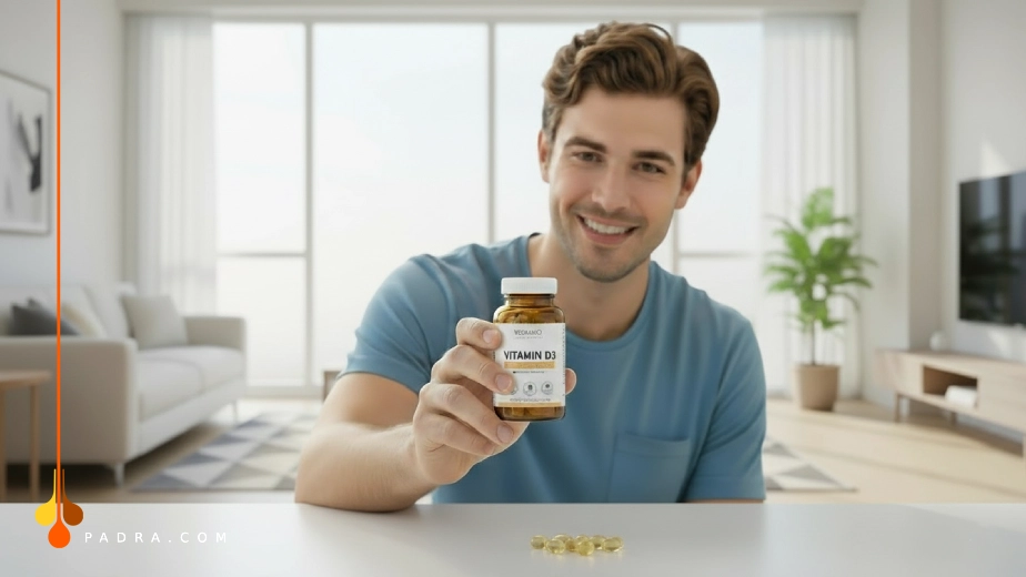 فیتامین D3 لنمو الشعر 