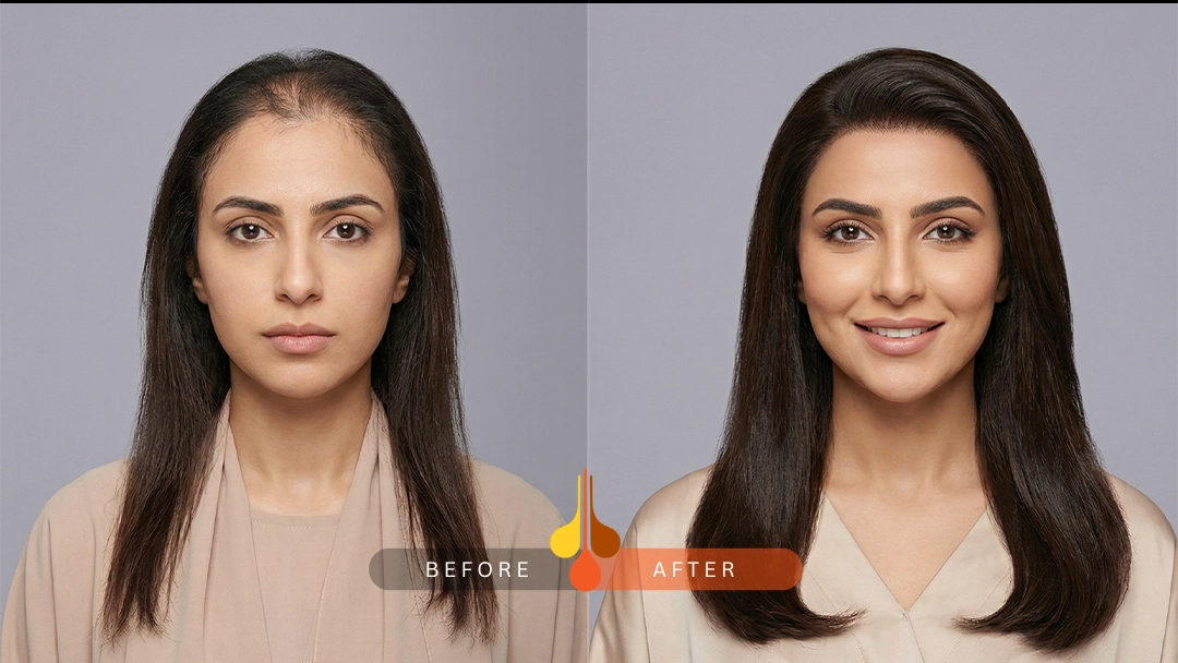 result of Women’s Hair Transplant