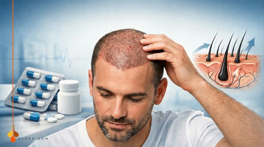 Take Medication After a Hair Transplant