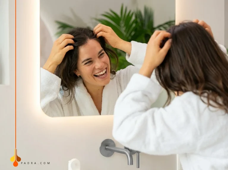 خط الشعر السيئ عند النساء