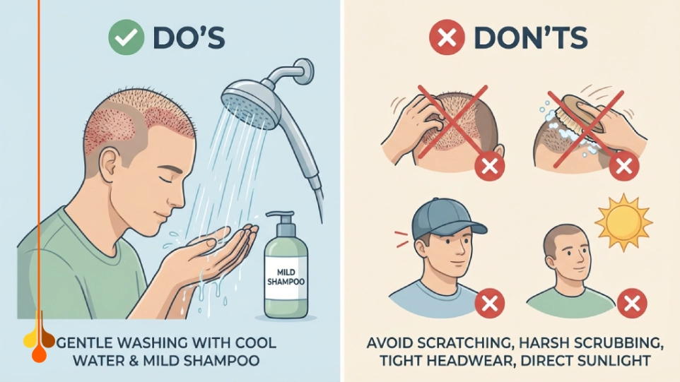 Do's and Don'ts of the Hair Scrub Method
