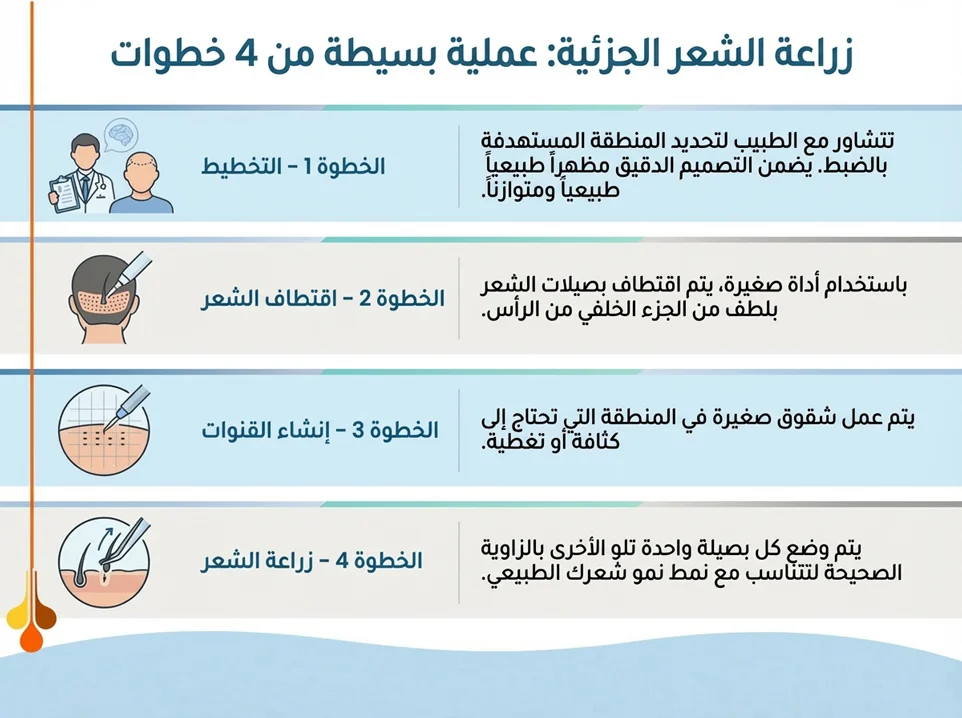خطوات الإجراء بالتفصيل
