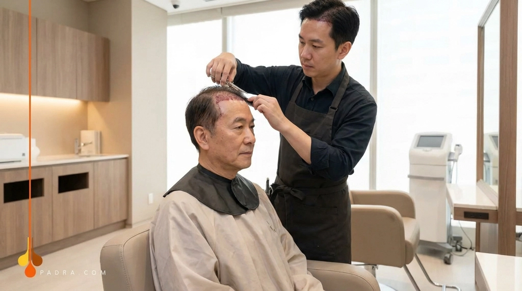 Haircut After Hair Transplant