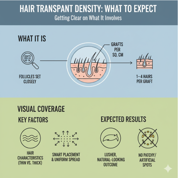 Insights on Hair Transplant Density