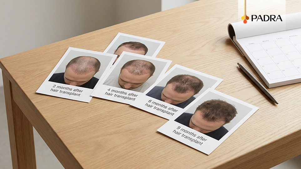 Hair Transplant Look Like at Each Stage