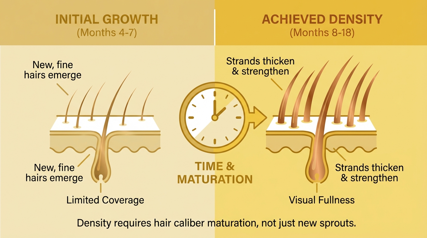 7months After Hair Transplant No Density