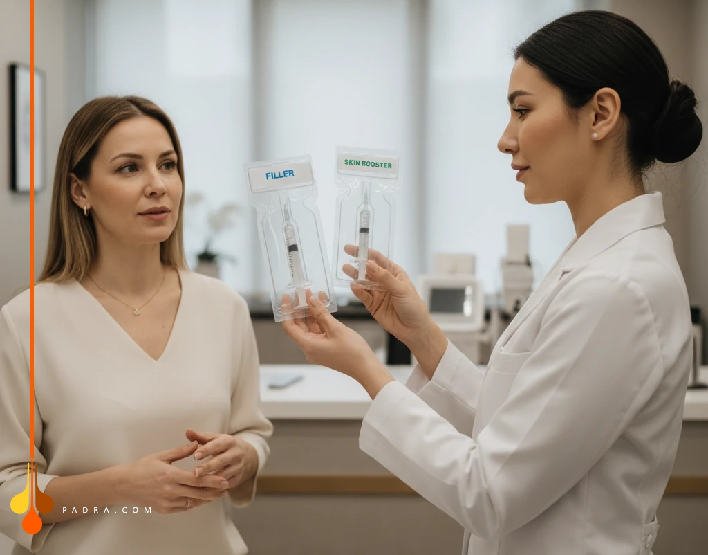 الفرق بين الفيلر و السكين بوستر