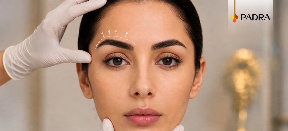 eyebrow lift surgery