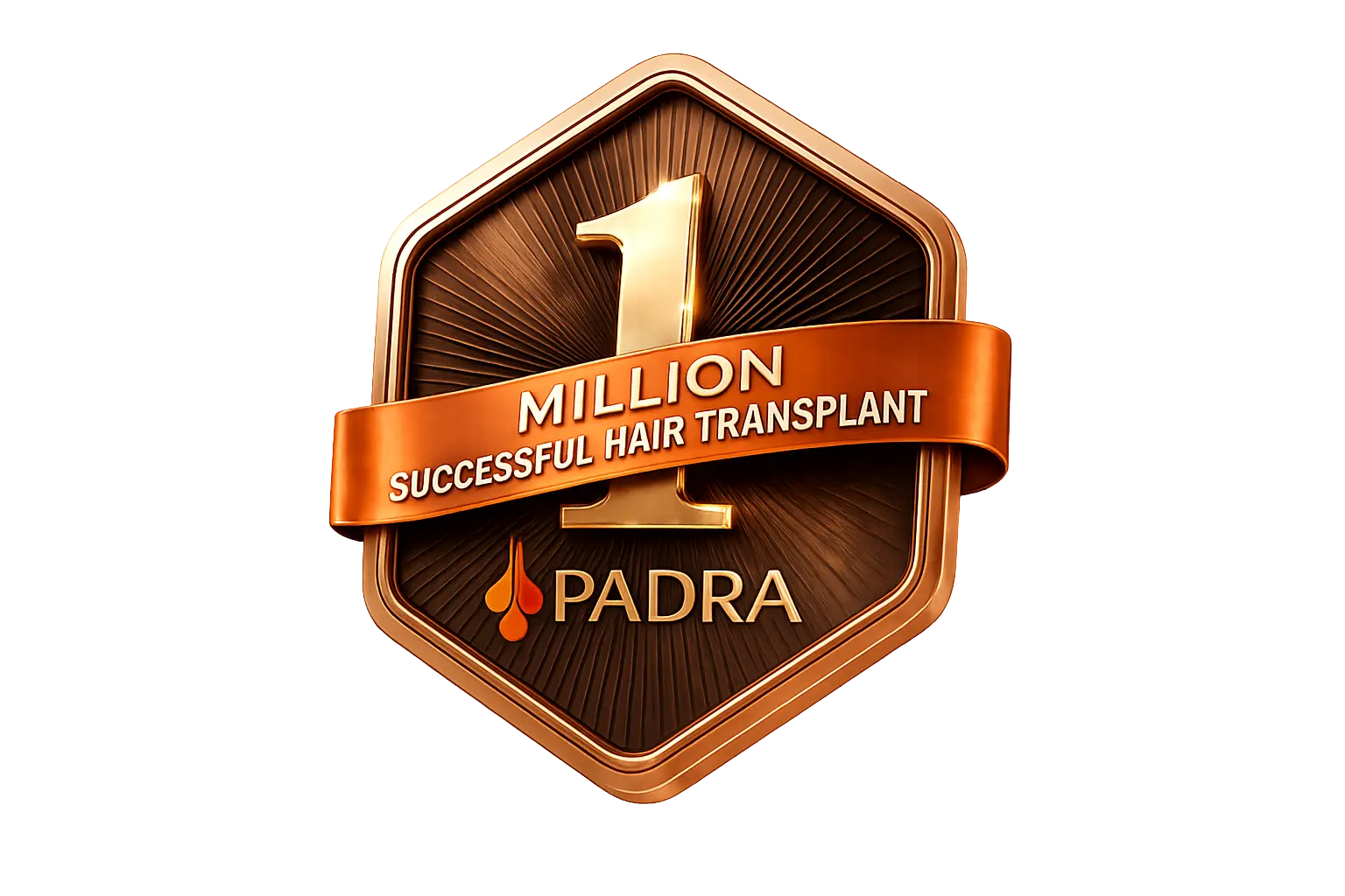 Padra one million successful hair transplant anniversary
