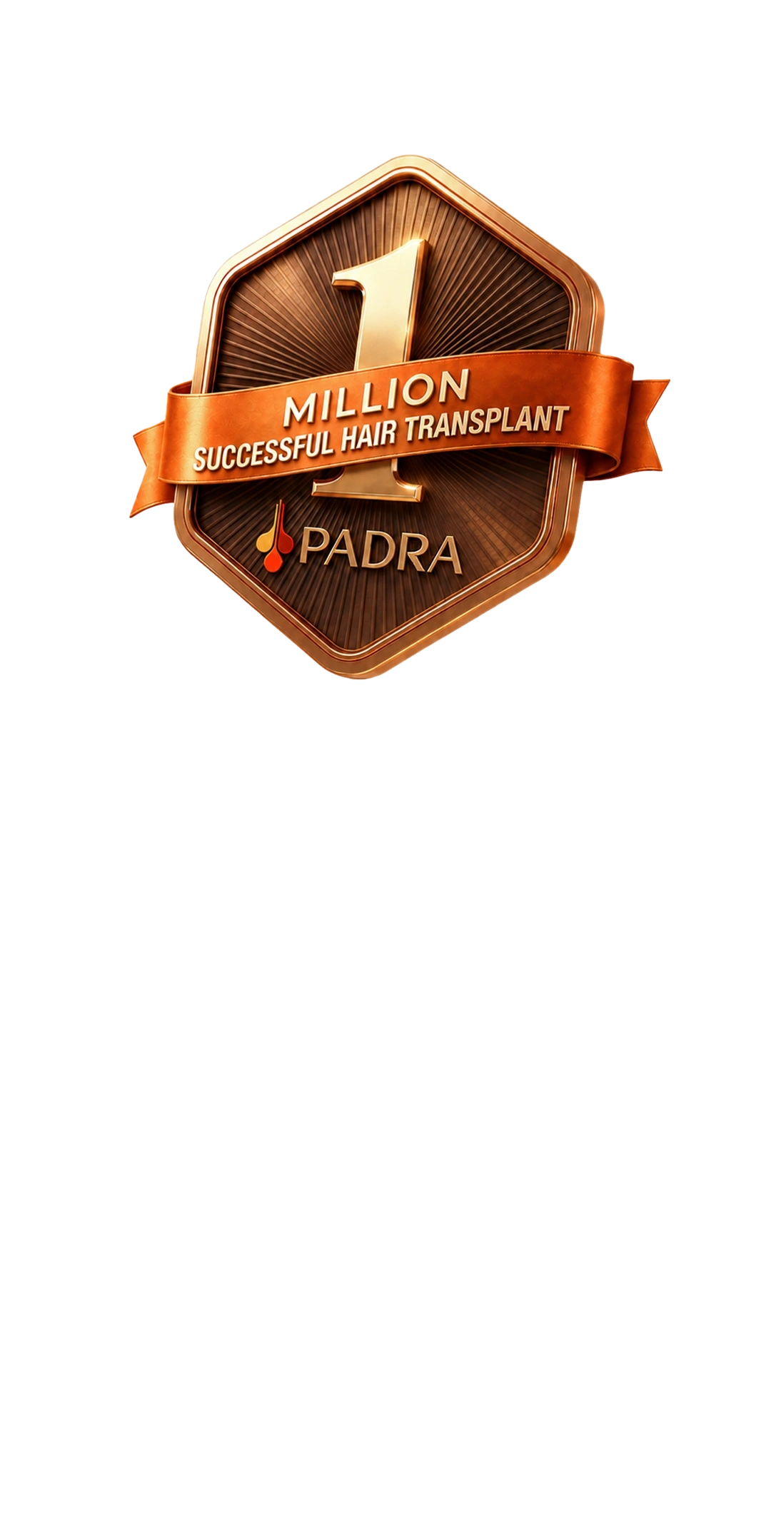 Padra one million successful hair transplant anniversary